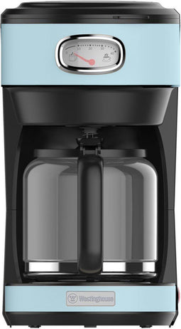 Westinghouse Retro Koffiezetapparaat - Filterkoffie - 10 Koppen - 1000W - Blauw