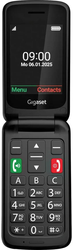 Gigaset GL595 - Smartphone - 2,8" 32 MB RAM - Zwart