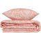 Beddengoedset - 1 dekbedovertrek 220 x 240 cm + 2 kussenslopen 60 x 60 cm - 65% katoen 35% polyester - Poeder