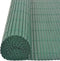 vidaXL - Tuinafscheiding - dubbelzijdig - 110x400 - cm - groen