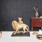 HV Gouden Leeuw met baby - 30,5x11x27cm
