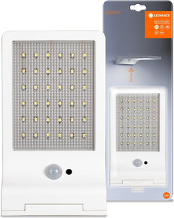 LEDVANCE Batterij-aangedreven armatuur LED: voor muur, DoorLED Solar / 3 W, 3.3 V, Koel wit, 4- K, body materiaal: acrylonitrile butadiene styrene (abs), IP44