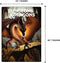 JUST F DUNGEONS AND DRAGONS - Deken 114x152cm - Avonturiers en draak - Multi