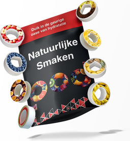 JUST23 Air Up Pods - geur pods voor waterfles - vegan - 8 smaken (8 stuks)