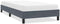 vidaXL - Bedframe - zonder - matras - 80x220 - cm - fluweel - donkergrijs