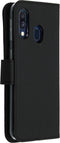 Accezz Samsung Galaxy A40 - Wallet Softcase Bookcase - 3 pashouders - Zwart