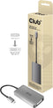 Club3D CAC-1510 - USB-C / DVI Adapter - Resoluties tot 3840 x 2160p - Aluminium