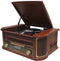 Denver MRD-51 - Retro Platenspeler - DAB+ Radio USB Opname - ECHT HOUT