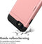 imoshion Hoesje Geschikt voor iPhone SE (2022) / SE (2020) / 8 / 7 Hoesje - Ruimte voor 2 pasjes - imoshion Backcover met pasjeshouder - Rosé Goud