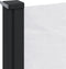 vidaXL - Windscherm - uittrekbaar - 220x500 - cm - wit