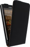 Huawei Ascend G6 Hoesje - Mobilize - Ultra Slim Serie - Kunstlederen Flipcase - Zwart - Hoesje Geschikt Voor Huawei Ascend G6
