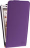 Huawei Ascend G6 Hoesje - Mobilize - Ultra Slim Serie - Kunstlederen Flipcase - Paars - Hoesje Geschikt Voor Huawei Ascend G6