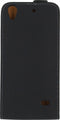 Huawei Ascend G620s Hoesje - Mobilize - Ultra Slim Serie - Kunstlederen Flipcase - Zwart - Hoesje Geschikt Voor Huawei Ascend G620s