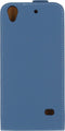 Huawei Ascend G620s Hoesje - Mobilize - Ultra Slim Serie - Kunstlederen Flipcase - Donkerblauw - Hoesje Geschikt Voor Huawei Ascend G620s