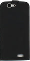 Huawei Ascend G7 Hoesje - Mobilize - Ultra Slim Serie - Kunstlederen Flipcase - Zwart - Hoesje Geschikt Voor Huawei Ascend G7