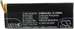 Huawei Ascend P7-batterij HB3543B4EBW als vervangende batterij van AccuCell