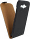 Huawei Ascend Y520 Hoesje - Mobilize - Ultra Slim Serie - Kunstlederen Flipcase - Zwart - Hoesje Geschikt Voor Huawei Ascend Y520