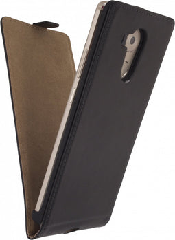 Huawei Mate 8 Hoesje - Mobilize - Classic Serie - Kunstlederen Flipcase - Zwart - Hoesje Geschikt Voor Huawei Mate 8