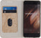 Huawei P10 Hoesje - Mobilize - Premium Gelly Serie - Kunstlederen Bookcase - Light Peach Snake - Hoesje Geschikt Voor Huawei P10