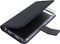 Huawei P10 Hoesje - Saffiano Wallet/Portemonnee hoesje - Magneet Sluiting - 3 Opbergvakken - Zwart - Mobiparts
