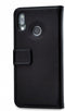 Huawei P20 Lite (2018) Hoesje - Mobilize - Classic Gelly Serie - Kunstlederen Bookcase - Zwart - Hoesje Geschikt Voor Huawei P20 Lite (2018)