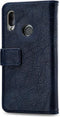 Huawei P20 Lite (2018) Hoesje - Mobilize - Elite Gelly Serie - Kunstlederen Bookcase - Blauw - Hoesje Geschikt Voor Huawei P20 Lite (2018)
