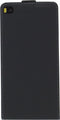 Huawei P8 Hoesje - Mobilize - Ultra Slim Serie - Kunstlederen Flipcase - Zwart - Hoesje Geschikt Voor Huawei P8