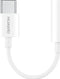Huawei USB-C naar 3.5mm jack Adapter Dongle - Wit