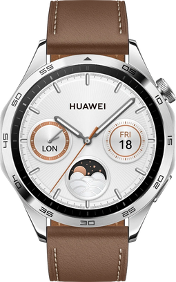 Huawei Watch GT 4 46mm Zilver (Bruin)