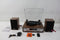 Lenco MC-160WD - HiFi Stereo Set - Platenspeler DAB+ Bluetooth 5.0 - Houtkleur