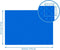 Hubelino Grondplaat Blauw, 560 noppen
