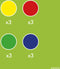 Hubelino Knikkers Kunststof, 12st.