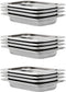vidaXL - Gastronormbakken - 12 - st - GN - 1/4 - 40 - mm - roestvrij - staal