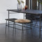 Hübsch Ash Bench Black