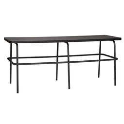 Hübsch Ash Bench Black