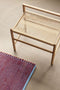 Hubsch Bank eikenhout - naturel/off white