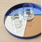 Hübsch Glance Tray Blue/Rose