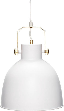 Hubsch Hanglamp Goud / Wit 29cm