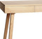 HÜBSCH INTERIOR - Bureau eiken met drie lades FSC®