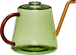 Hubsch Interior Flora Glazen Gieter Groen Amber