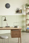 HÜBSCH INTERIOR - FSC® eiken bureau met ladekast, 2 lades