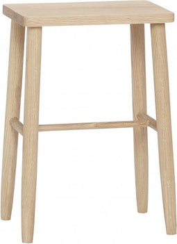 HÜBSCH INTERIOR - FSC® eiken houten krukje naturel