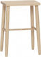 HÜBSCH INTERIOR - FSC® eiken houten krukje naturel