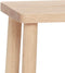 HÜBSCH INTERIOR - FSC® eiken houten krukje naturel