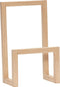 HÜBSCH INTERIOR - FSC® eiken magazinehouder tafel of wand - 17x10xh27 cm