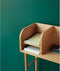 HÜBSCH INTERIOR - FSC® eiken secretaire, bureau met twee opbergvakken