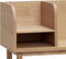 HÜBSCH INTERIOR - FSC® eiken secretaire, bureau met twee opbergvakken