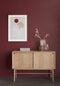 HÜBSCH INTERIOR - HERRINGBONE naturel FSC® eiken dressoir met visgraat motief - 100x40xh70cm