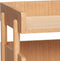 HÜBSCH INTERIOR - Kastje / bijzettafel van naturel eiken, FSC® - 38x35xh60cm