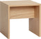 HÜBSCH INTERIOR - Rechthoekige bijzettafel, nachtkastje van FSC® eiken - 37x27xh42cm